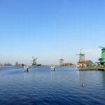 windmills in zaanse schans